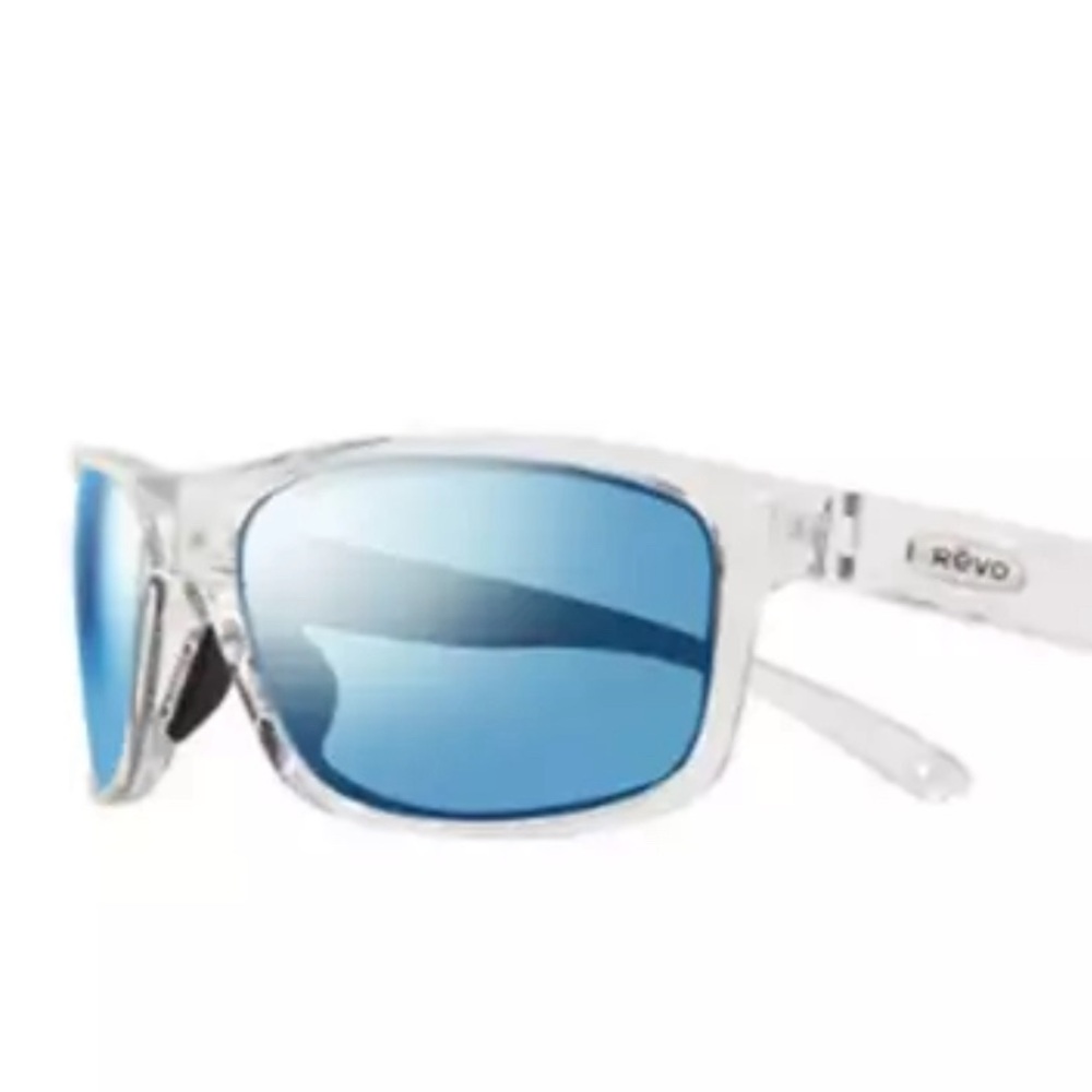 Revo Harness Polarized Sunglasses Crystal/Blue Water
